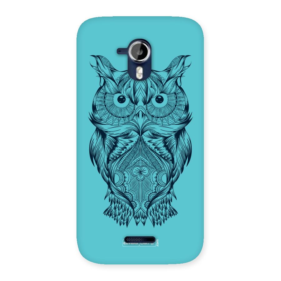 Designer Owl Back Case for Micromax Canvas Magnus A117