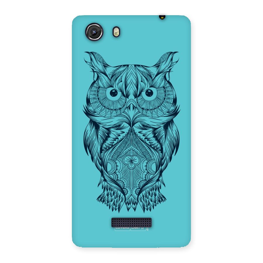 Designer Owl Back Case for Micromax Unite 3