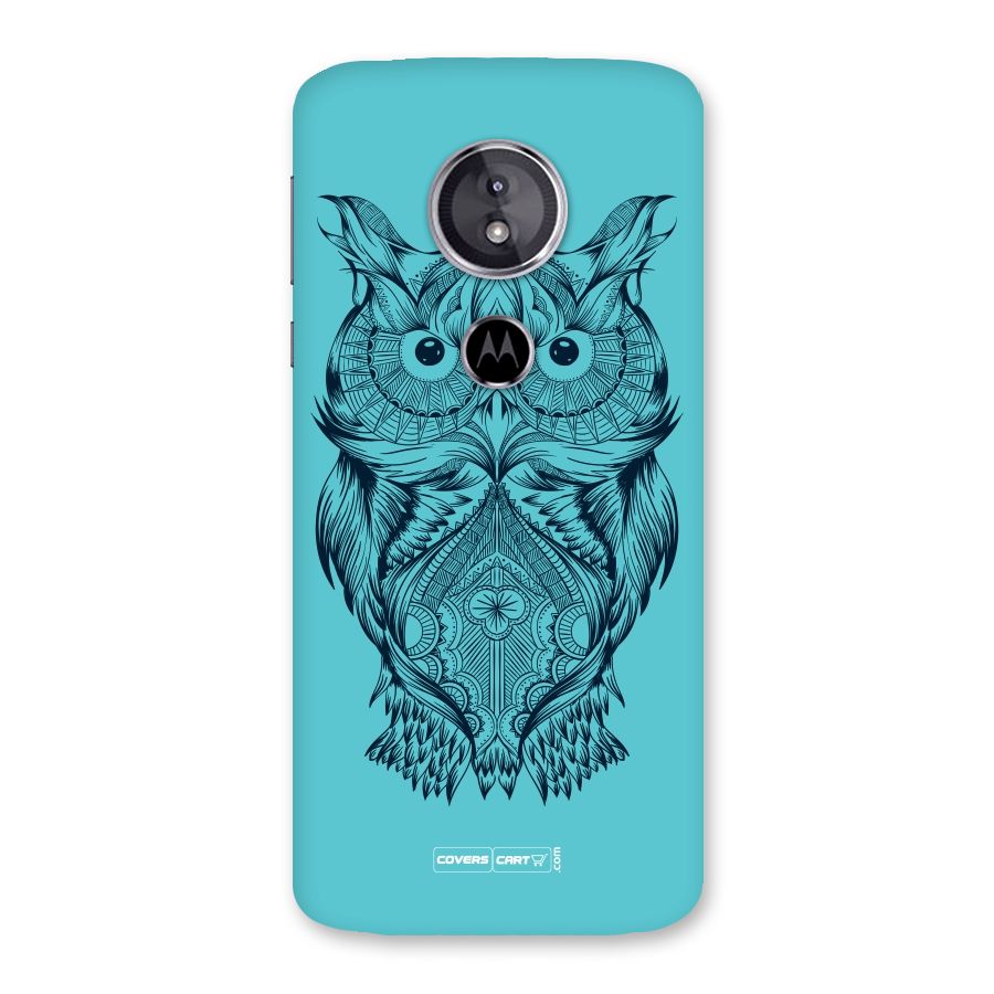 Designer Owl Back Case for Moto E5