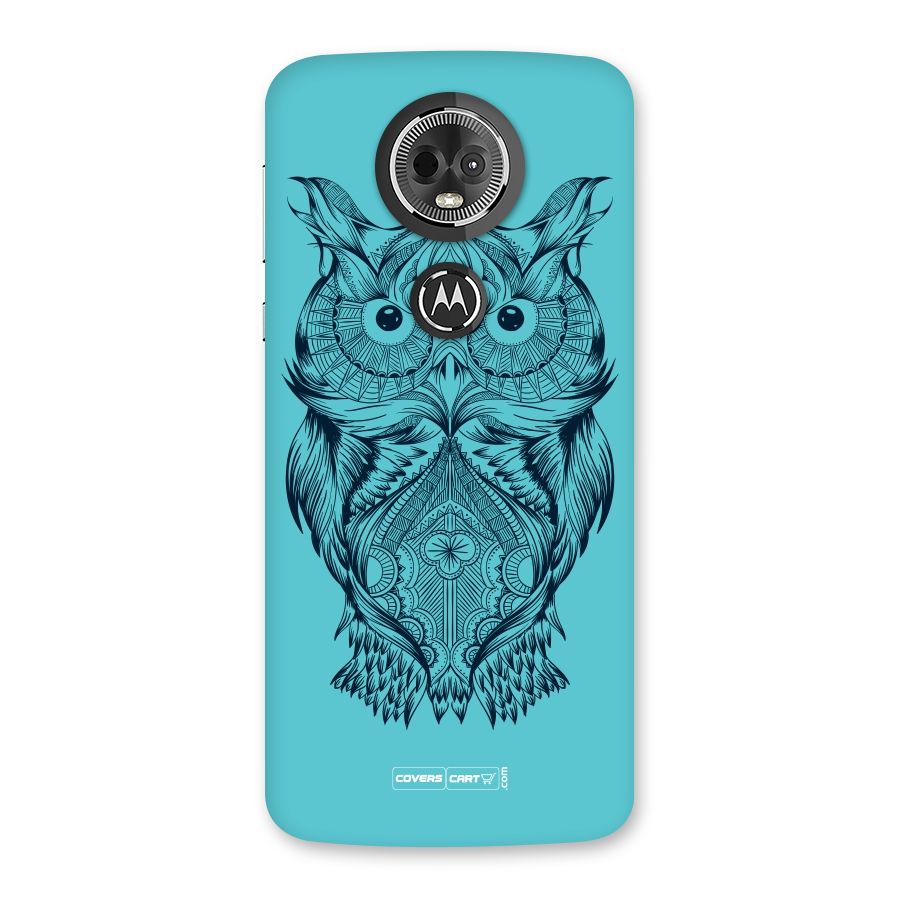 Designer Owl Back Case for Moto E5 Plus