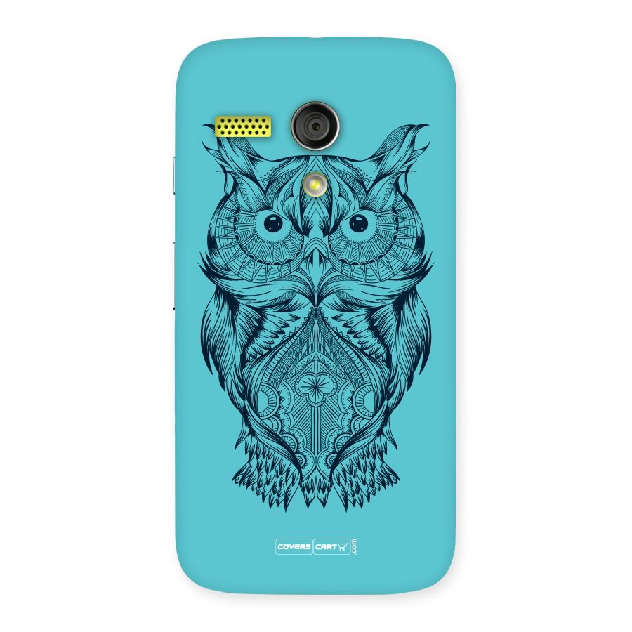 Designer Owl Back Case for Moto G