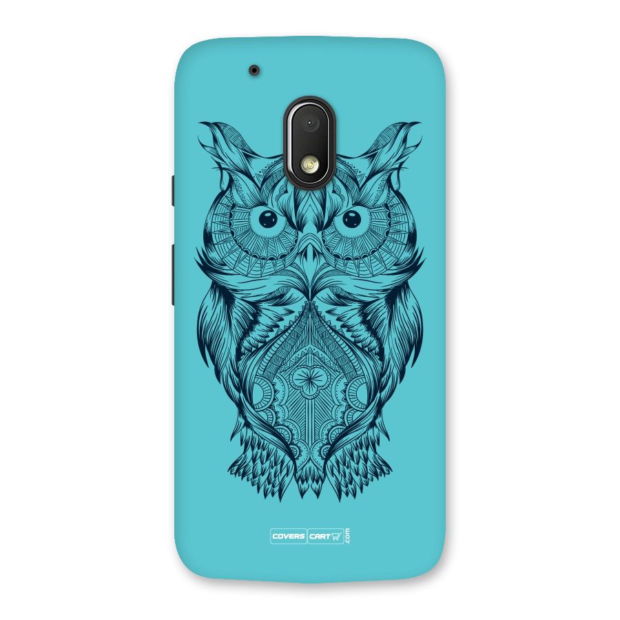 Designer Owl Back Case for Moto G4 Play