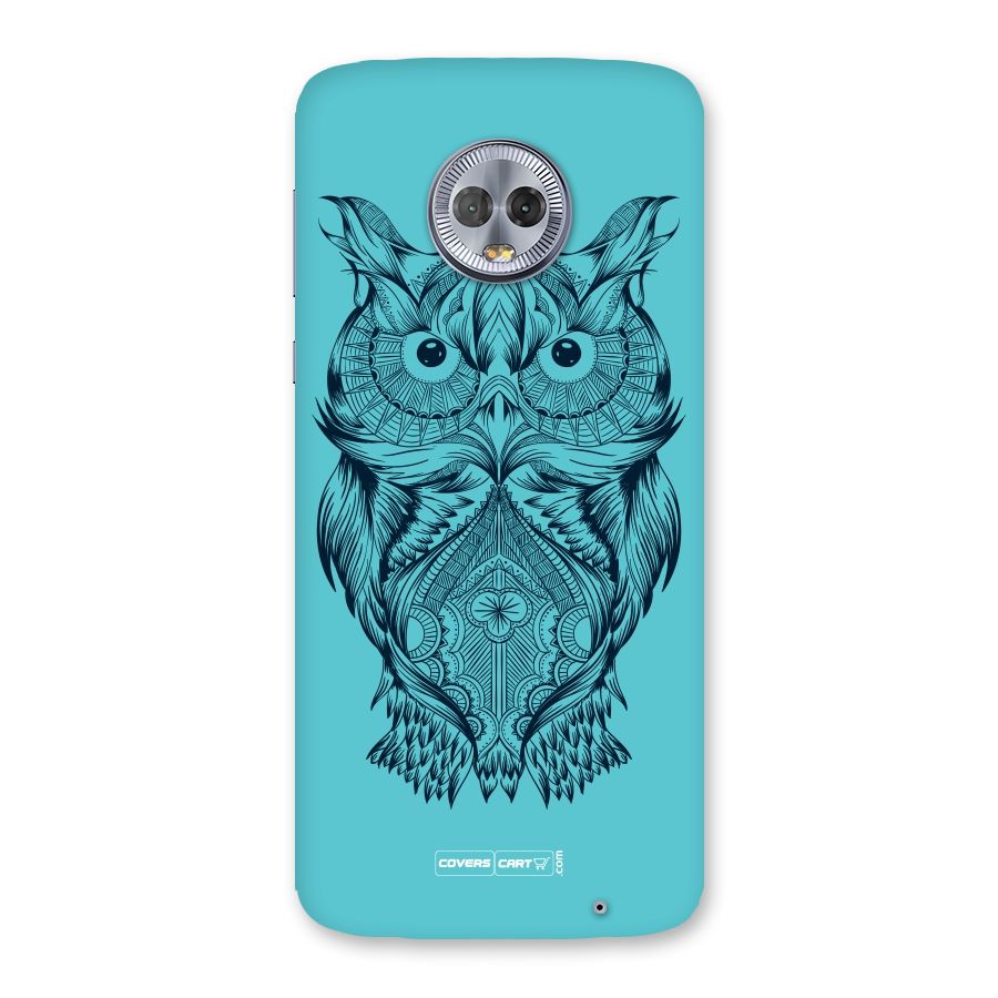 Designer Owl Back Case for Moto G6 Plus