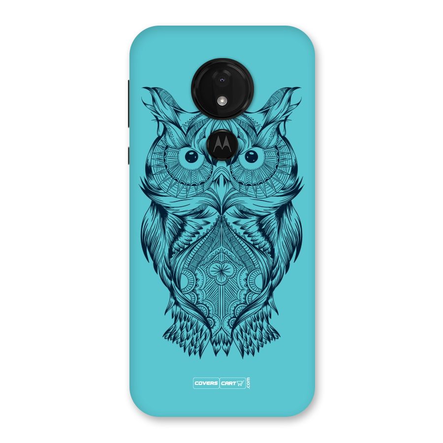 Designer Owl Back Case for Moto G7 Power