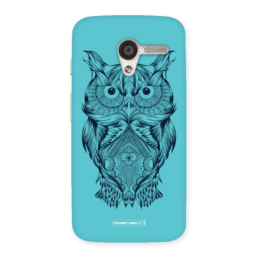 Designer Owl Back Case for Moto X