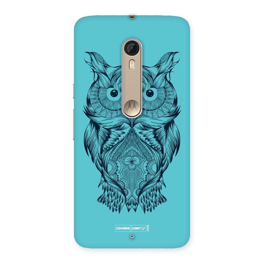 Designer Owl Back Case for Motorola Moto X Style