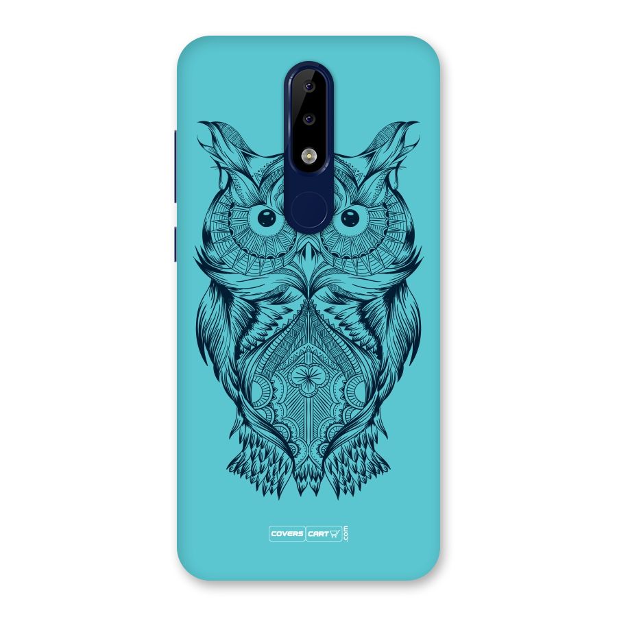 Designer Owl Back Case for Nokia 5.1 Plus