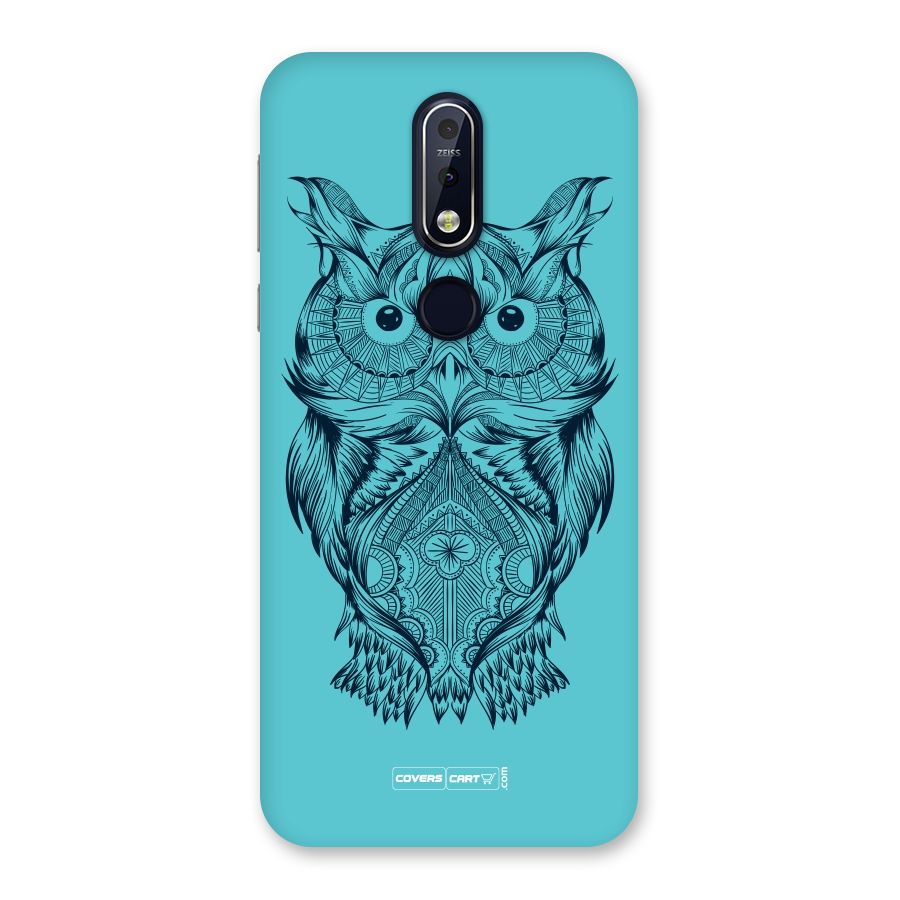 Designer Owl Back Case for Nokia 7.1