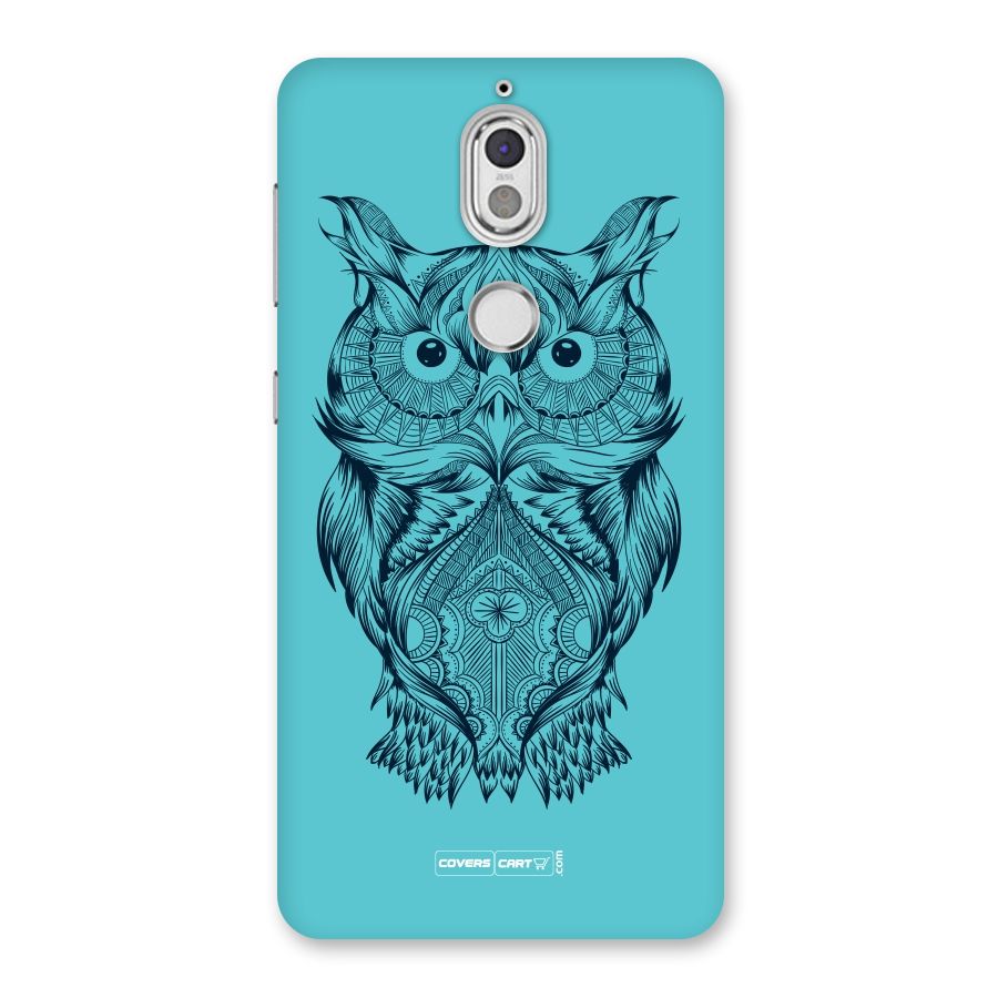 Designer Owl Back Case for Nokia 7