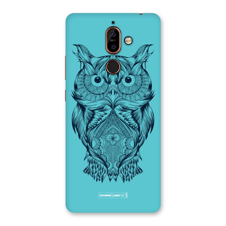 Designer Owl Back Case for Nokia 7 Plus