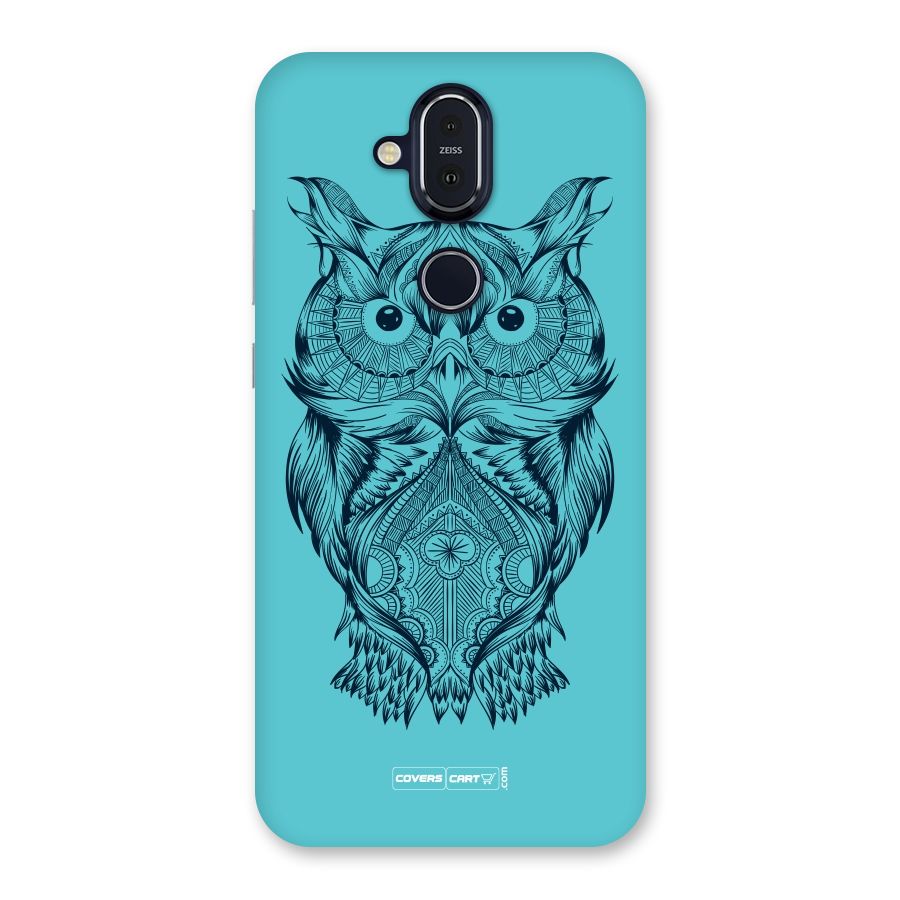 Designer Owl Back Case for Nokia 8.1