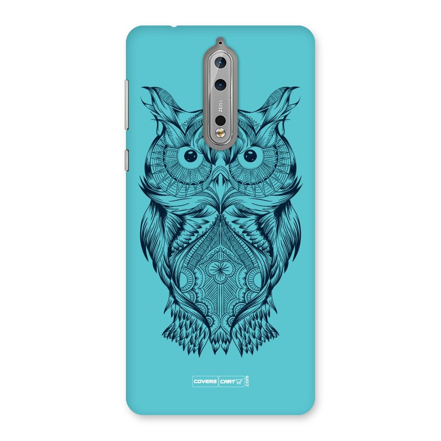 Designer Owl Back Case for Nokia 8