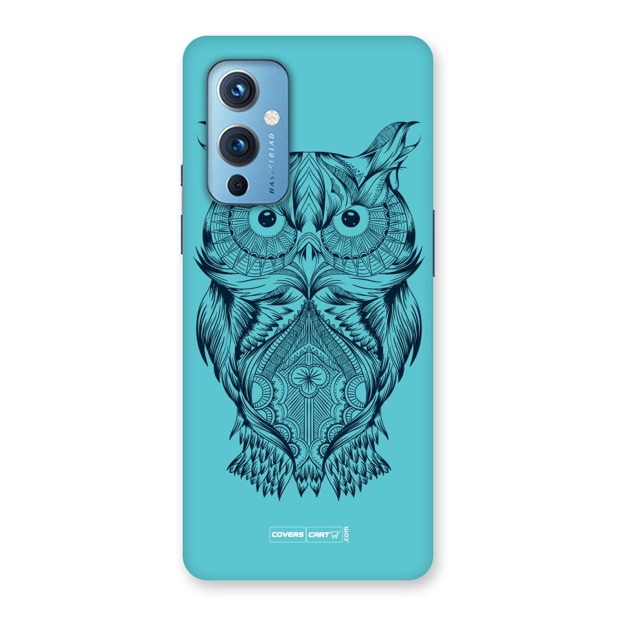 Designer Owl Back Case for OnePlus 9