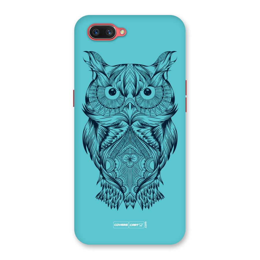 Designer Owl Back Case for Oppo A3s