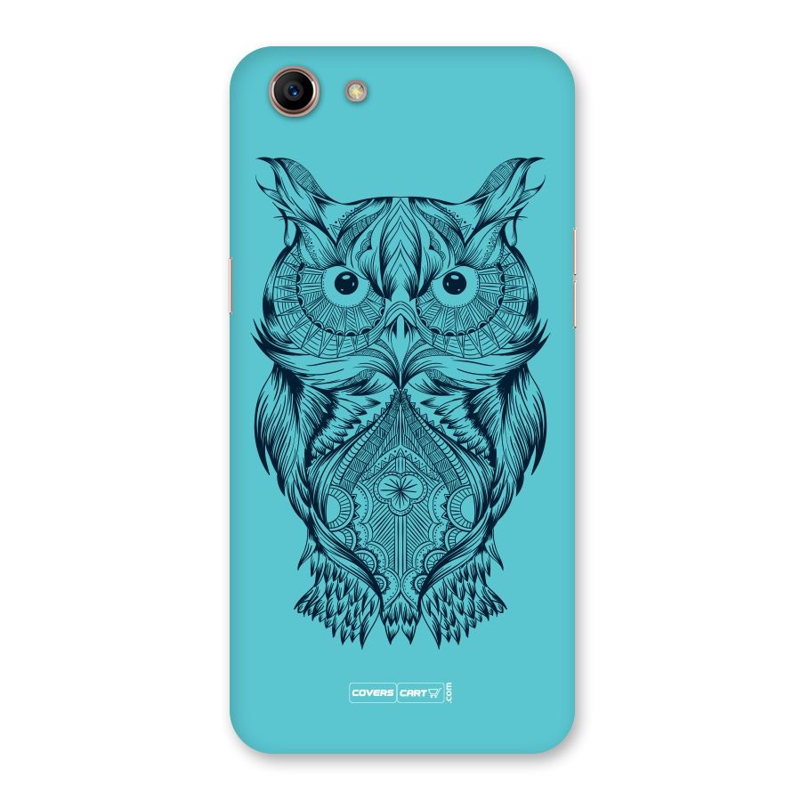 Designer Owl Back Case for Oppo A83 (2018)
