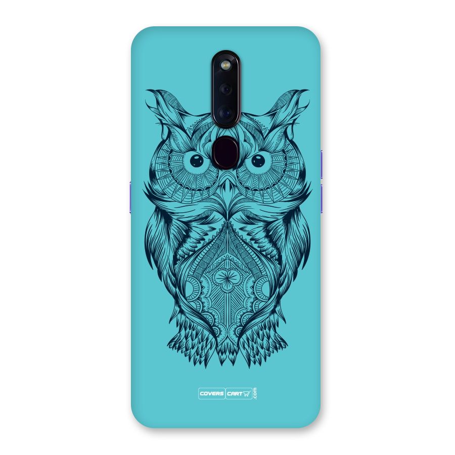 Designer Owl Back Case for Oppo F11 Pro
