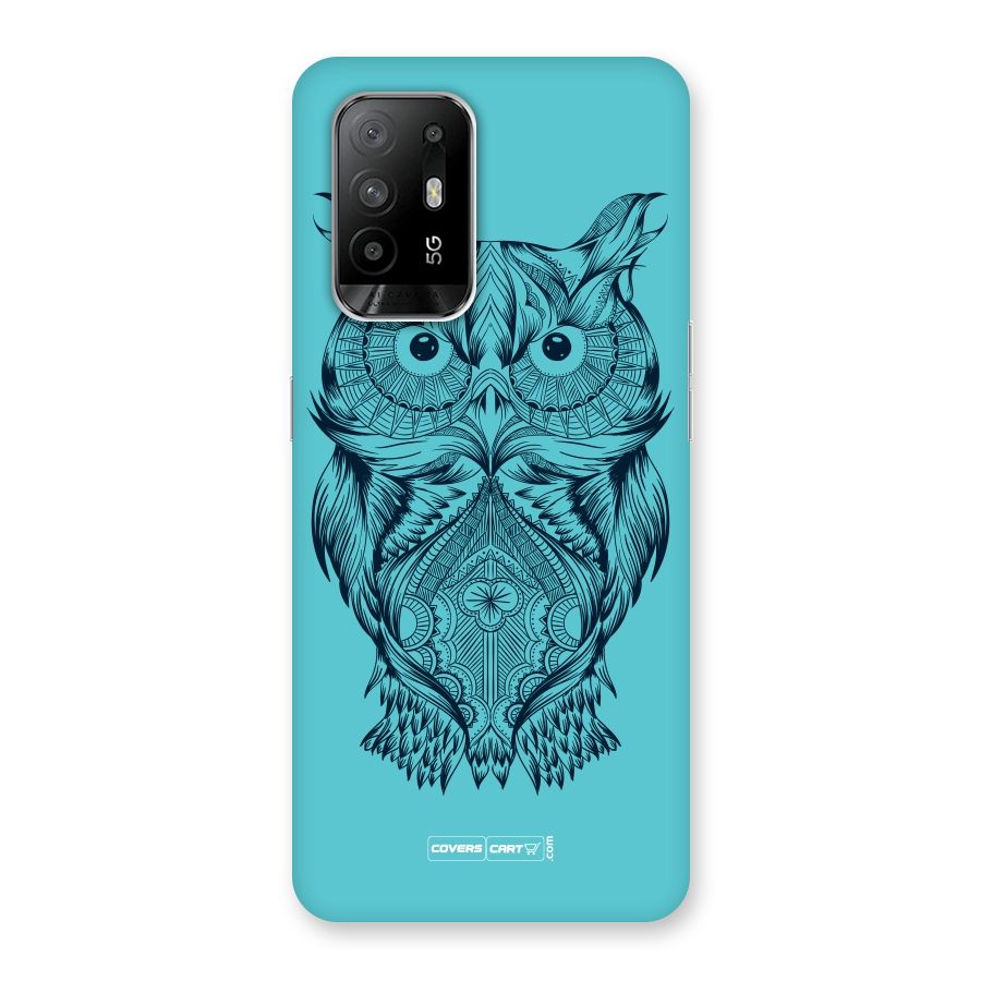 Designer Owl Back Case for Oppo F19 Pro Plus 5G
