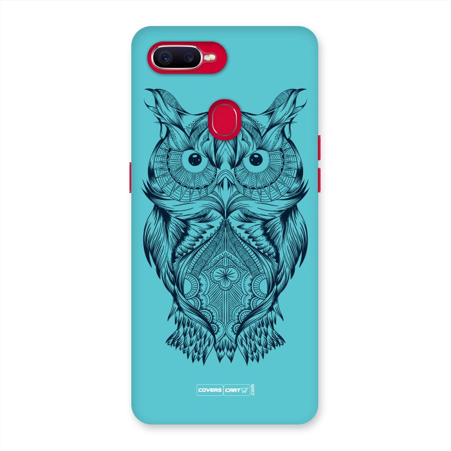 Designer Owl Back Case for Oppo F9 Pro