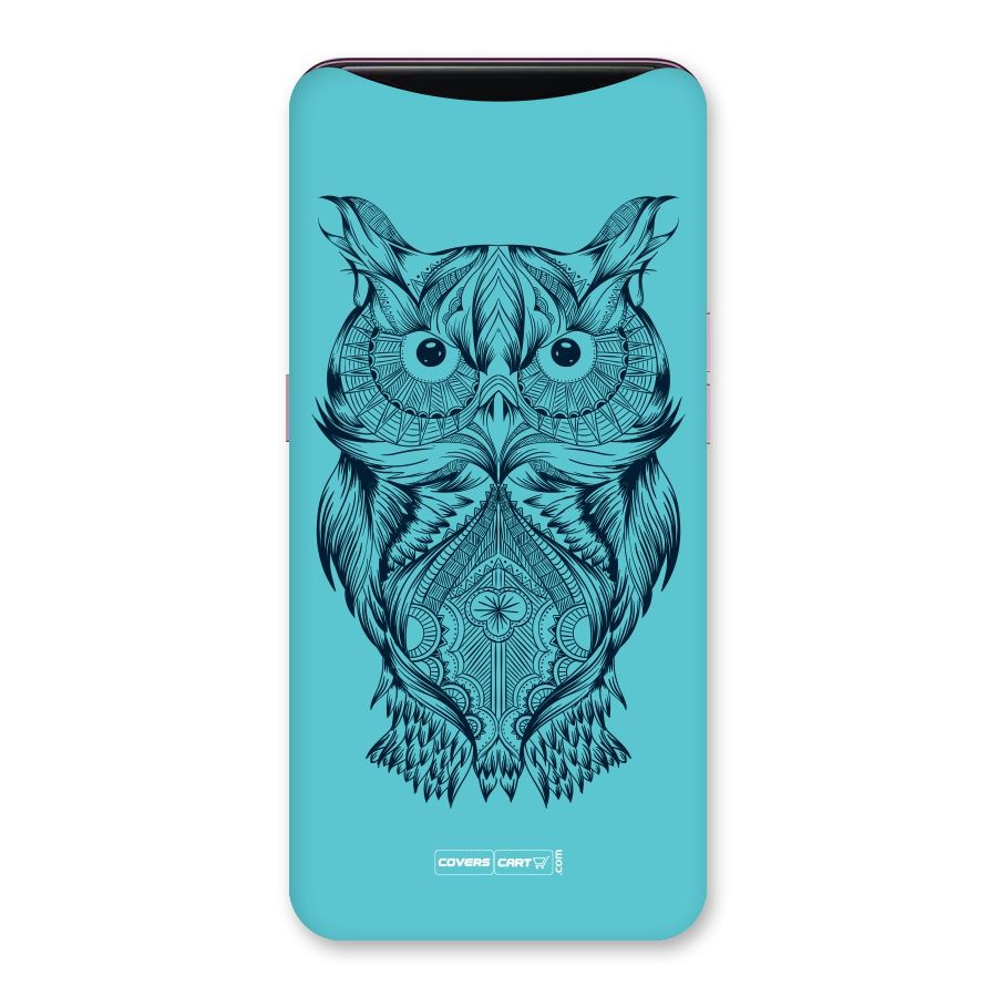 Designer Owl Back Case for Oppo Find X