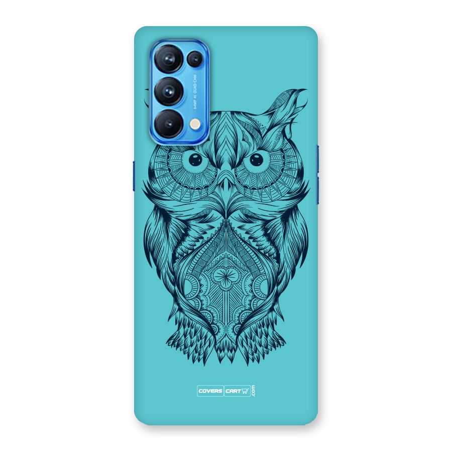 Designer Owl Back Case for Oppo Reno5 Pro 5G