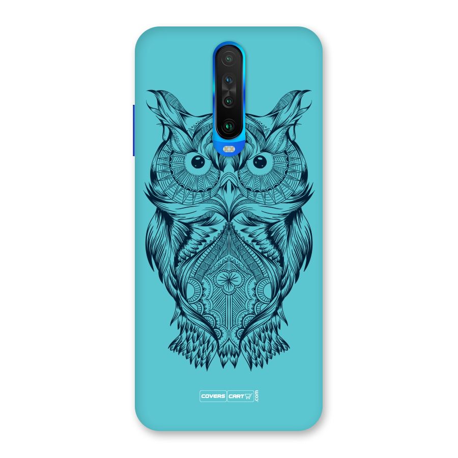 Designer Owl Back Case for Poco X2