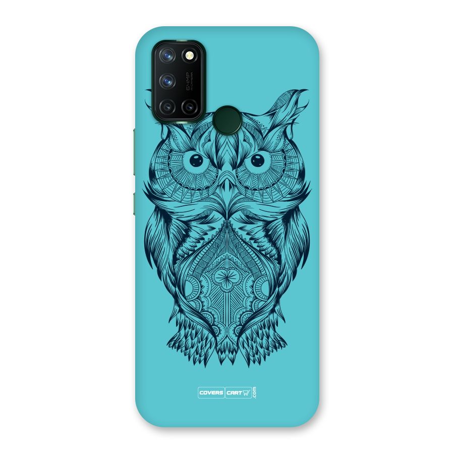 Designer Owl Back Case for Realme 7i