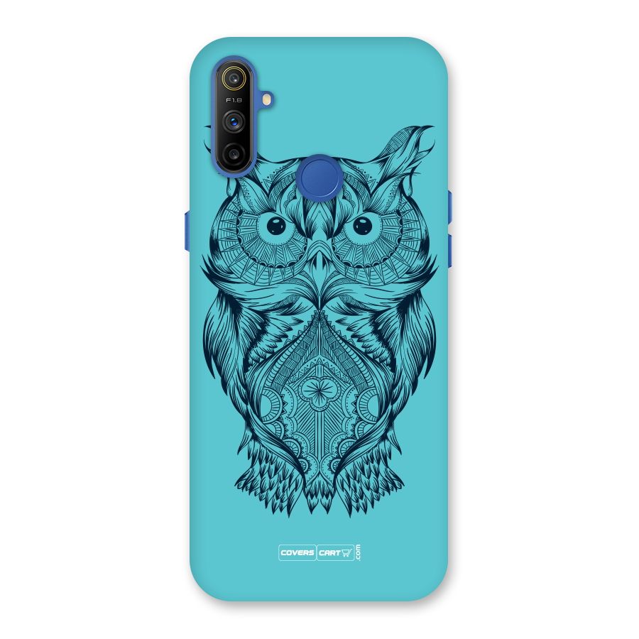 Designer Owl Back Case for Realme Narzo 10A