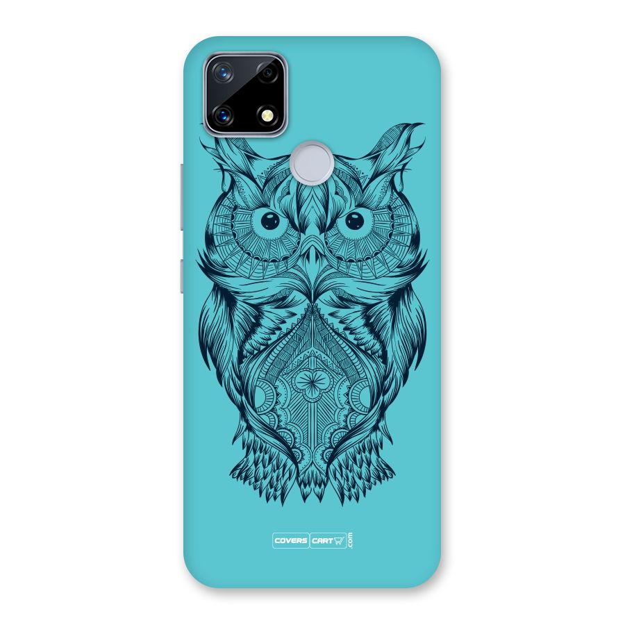 Designer Owl Back Case for Realme Narzo 20