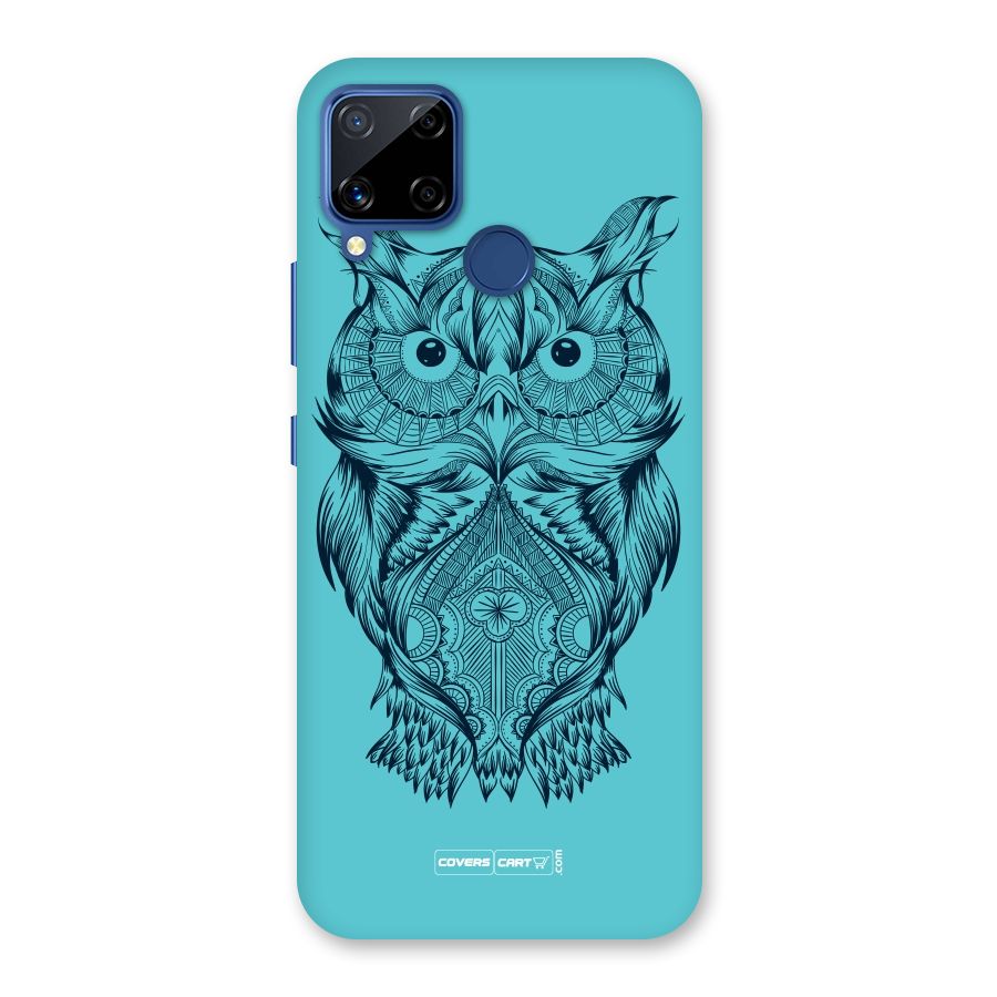 Designer Owl Back Case for Realme Narzo 30A