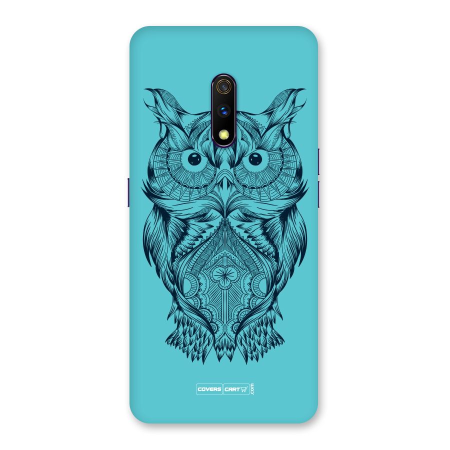 Designer Owl Back Case for Realme X