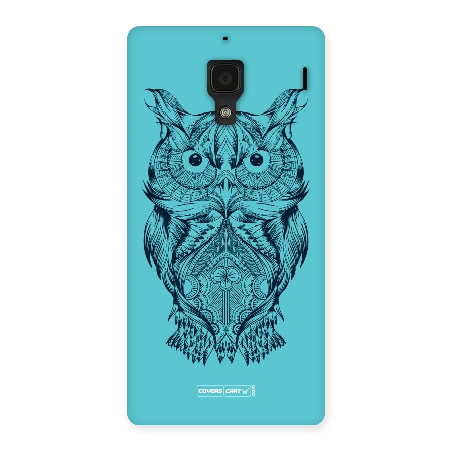 Designer Owl Back Case for Redmi 1S