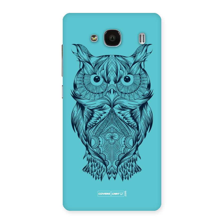 Designer Owl Back Case for Redmi 2