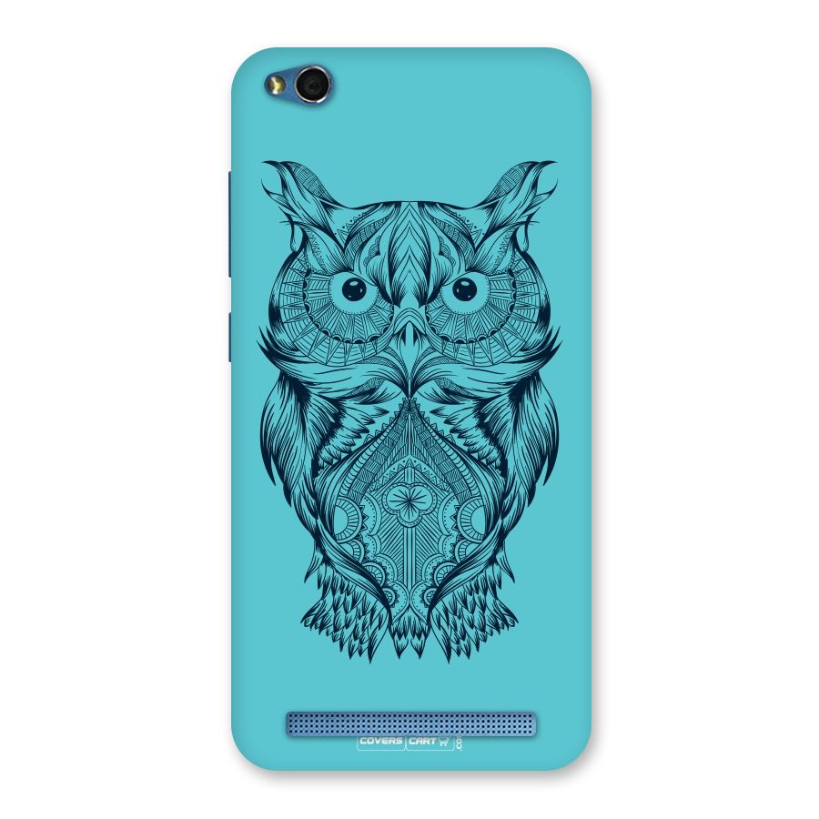 Designer Owl Back Case for Redmi 5A