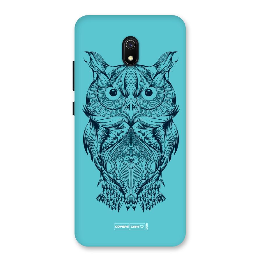 Designer Owl Back Case for Redmi 8A