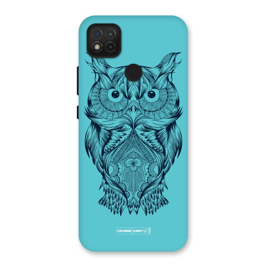 Designer Owl Back Case for Redmi 9