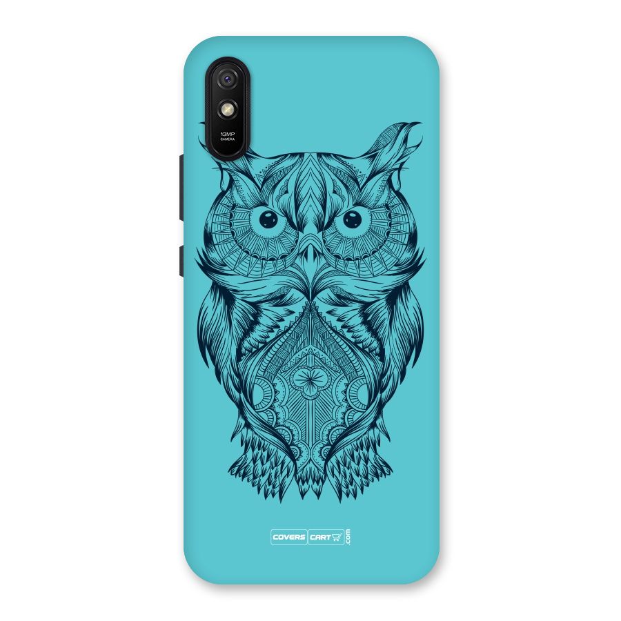 Designer Owl Back Case for Redmi 9A
