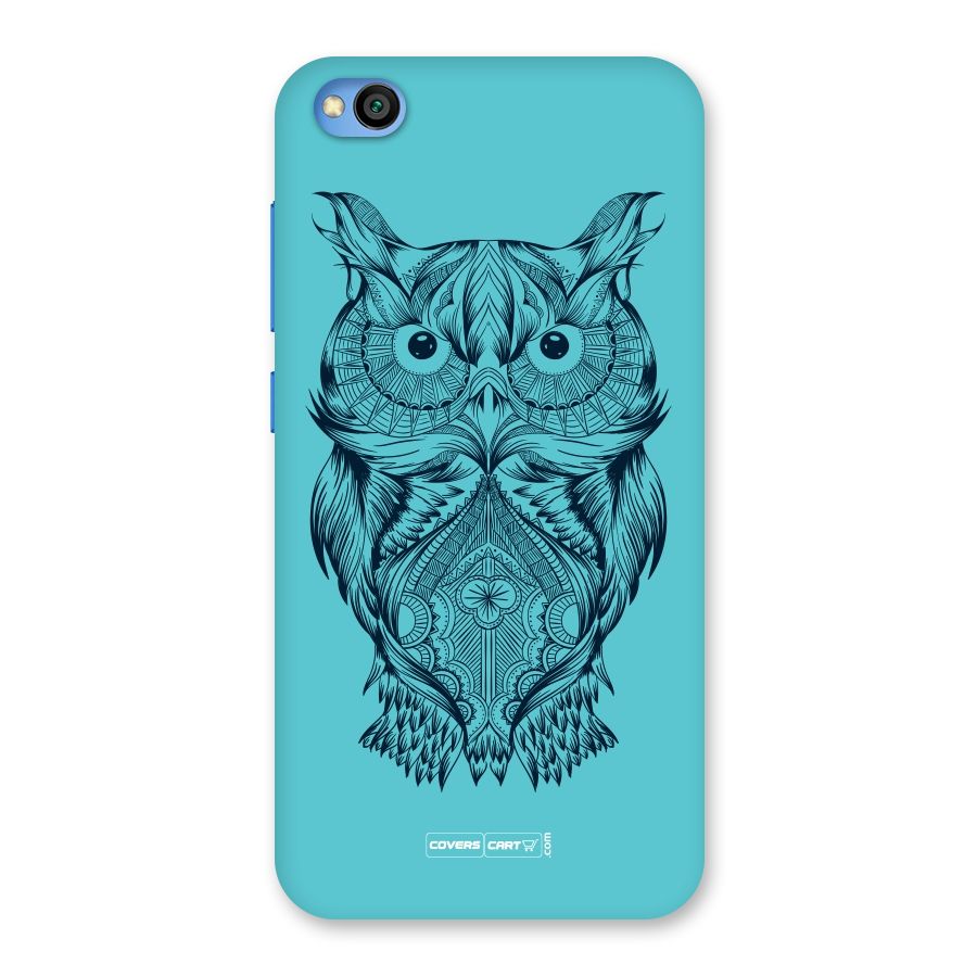 Designer Owl Back Case for Redmi Go