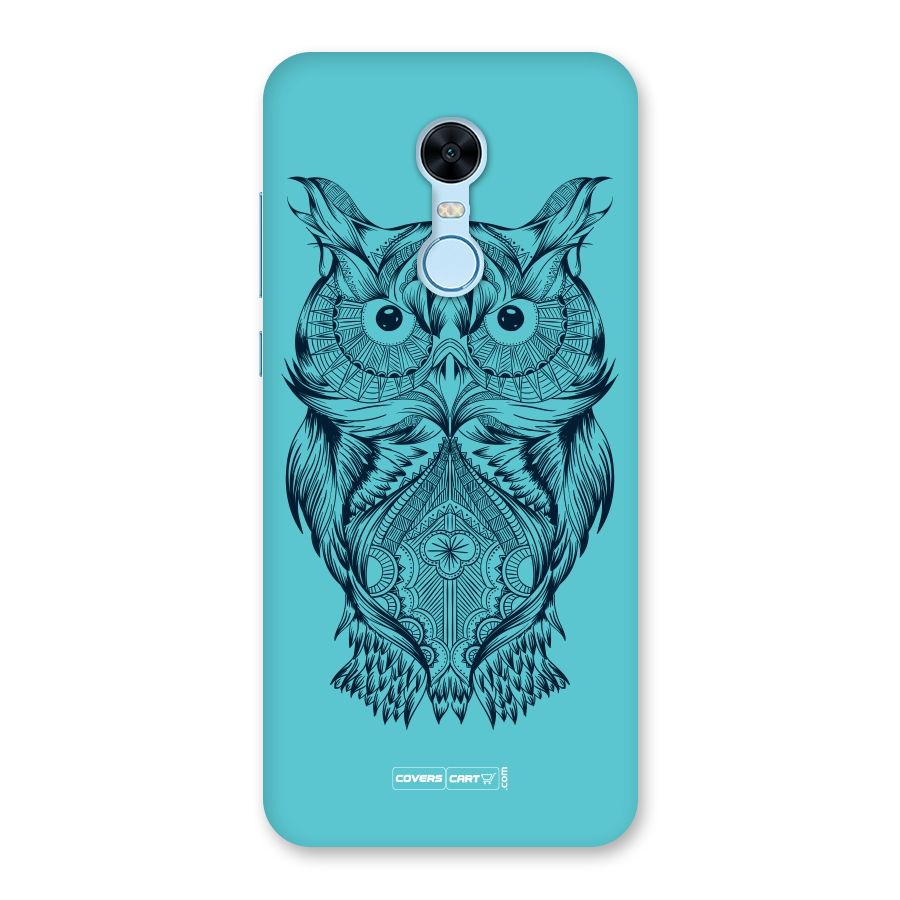 Designer Owl Back Case for Redmi Note 5