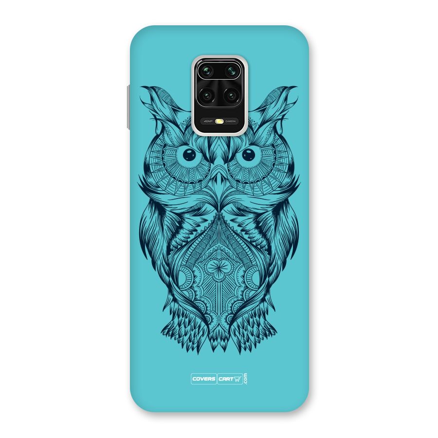 Designer Owl Back Case for Redmi Note 9 Pro Max