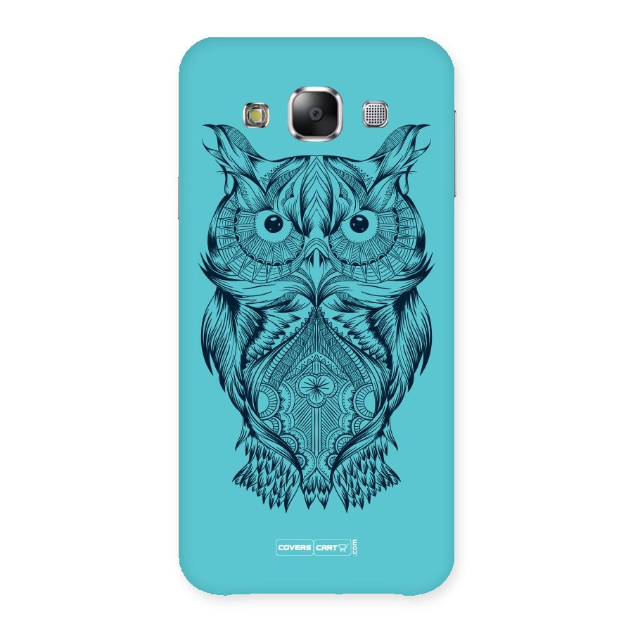 Designer Owl Back Case for Samsung Galaxy E5