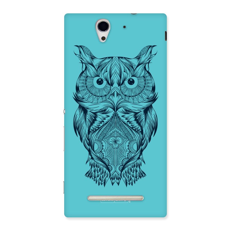 Designer Owl Back Case for Sony Xperia C3