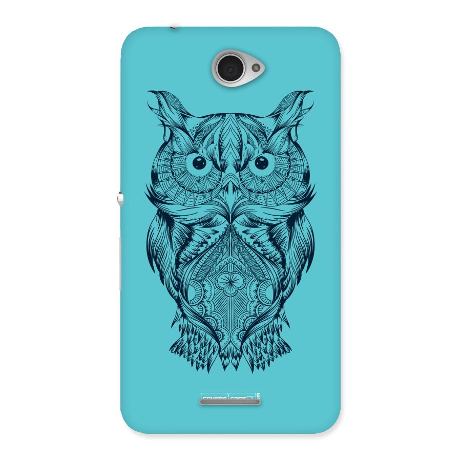 Designer Owl Back Case for Sony Xperia E4