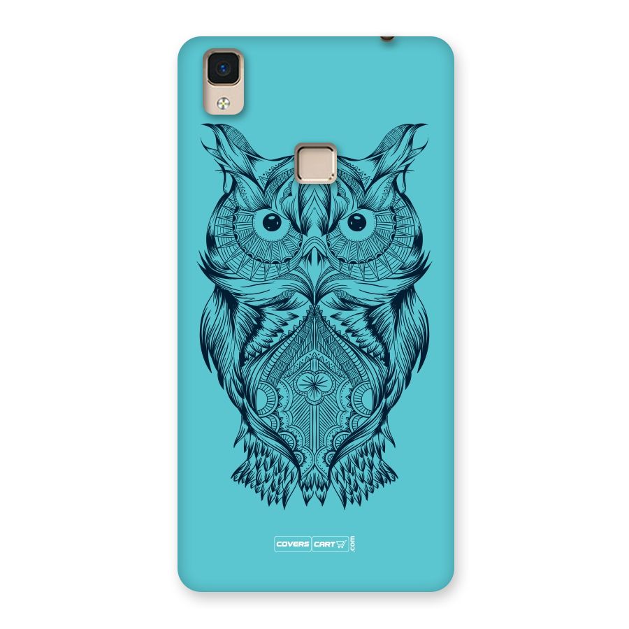 Designer Owl Back Case for V3 Max