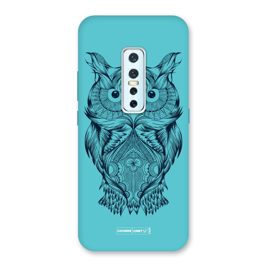 Designer Owl Back Case for Vivo V17 Pro