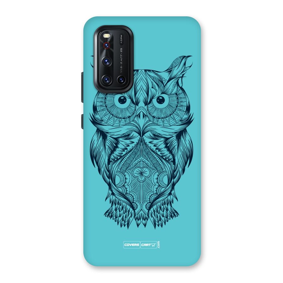 Designer Owl Back Case for Vivo V19