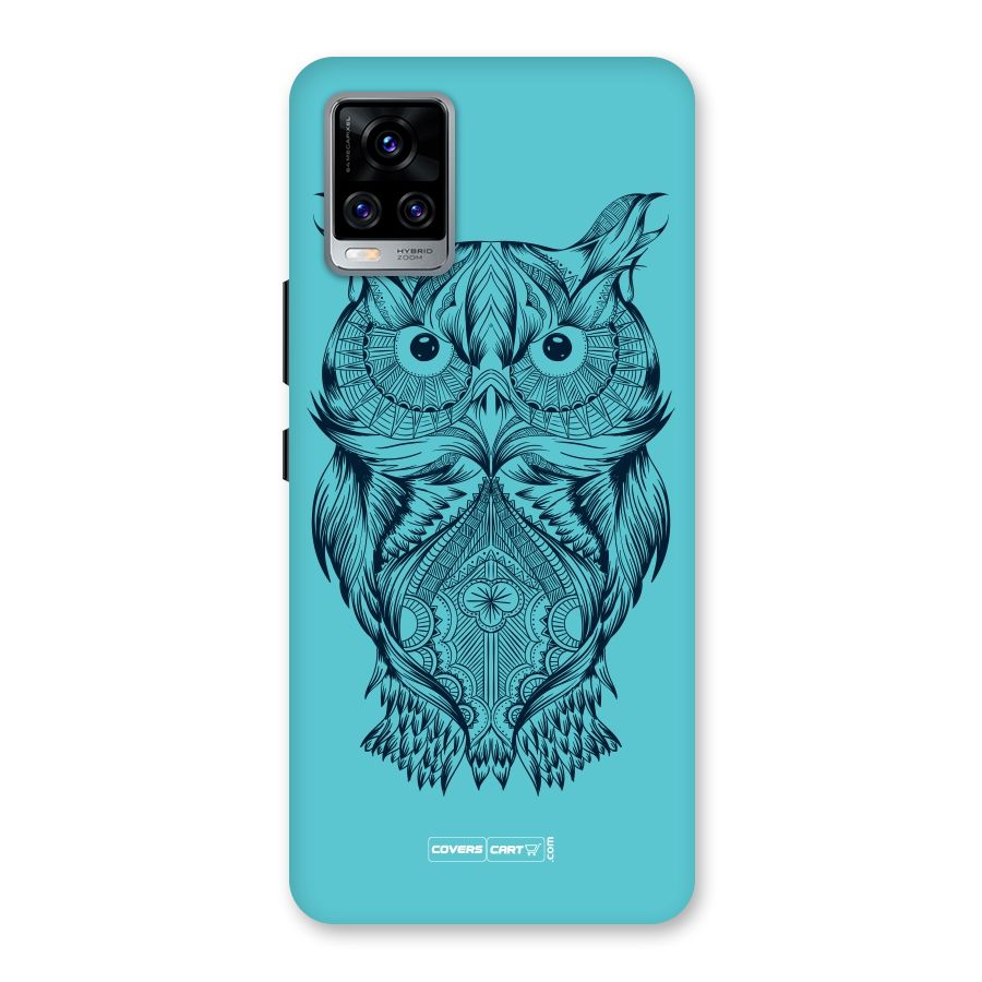 Designer Owl Back Case for Vivo V20 Pro