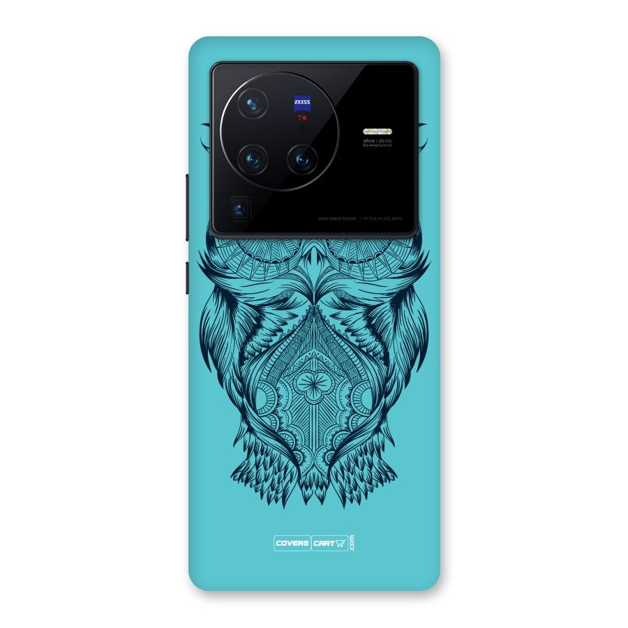 Designer Owl Back Case for Vivo X80 Pro