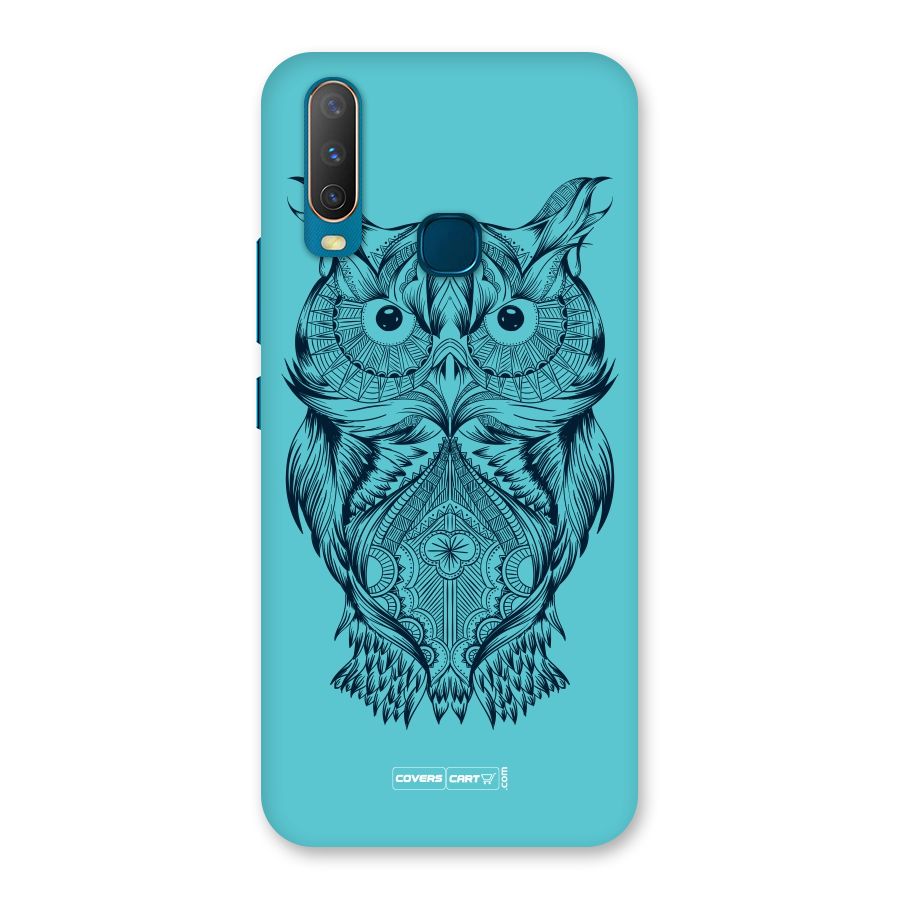 Designer Owl Back Case for Vivo Y17