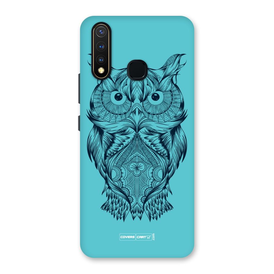 Designer Owl Back Case for Vivo Y19