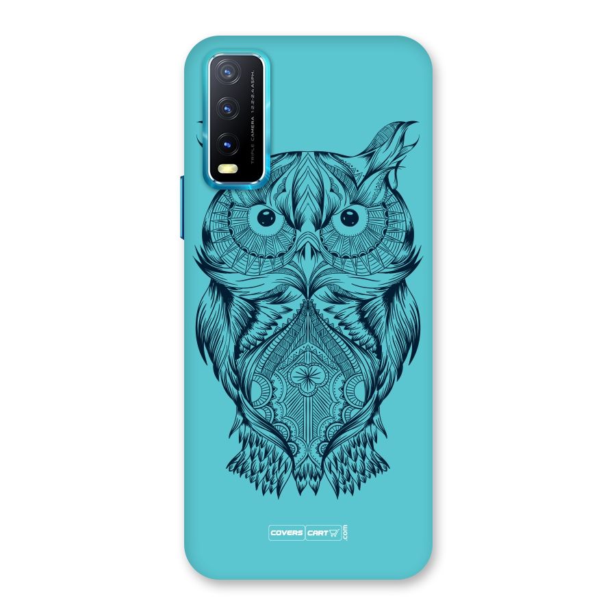 Designer Owl Back Case for Vivo Y20A